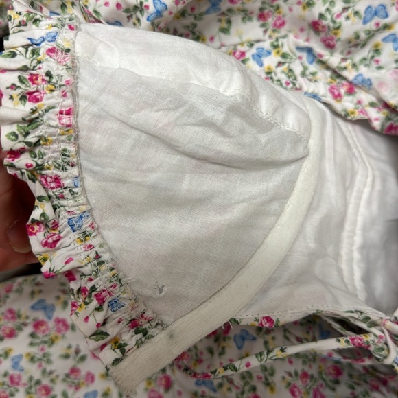 FLAW 🚨For Love & Lemons Lucca mini dress - Picture 6 of 7